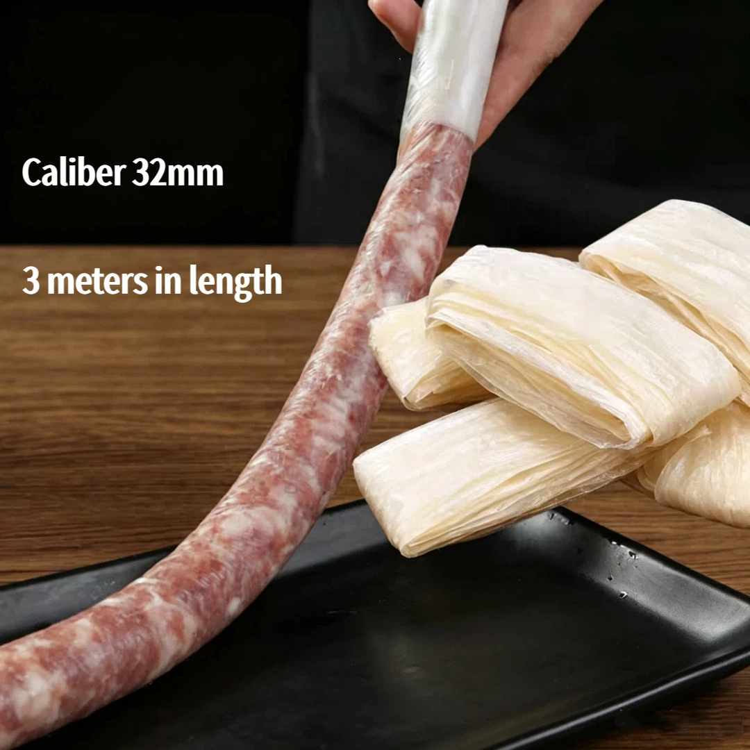 Smoking & Vaping Accessories - 3m collagen casing, sausage box, 32mm