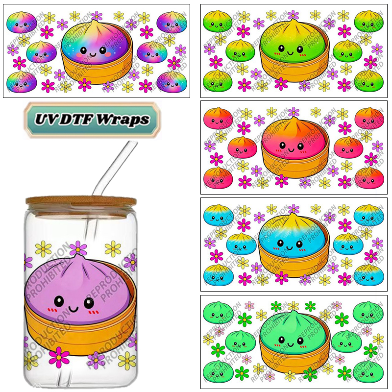 Kawaii Dumpling UV DTF Wraps C - Rdta Tank Glass recensie en prijs