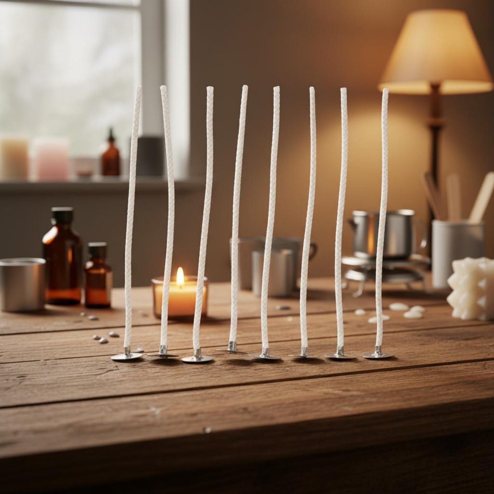 Candle Wick Smokeless Pre-Waxe - Cotton Wick Organic recensie en prijs
