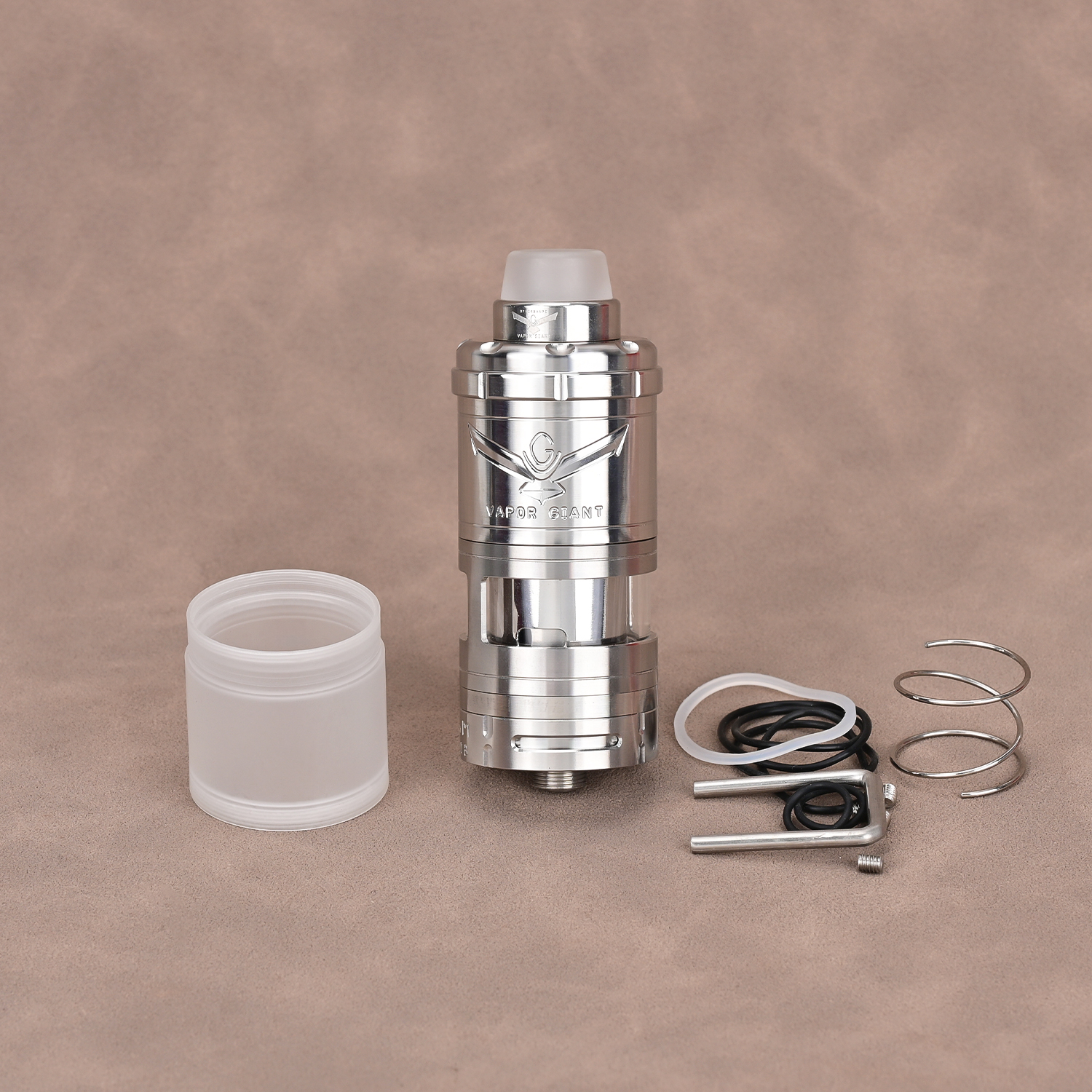 Vapor Giant V6m rta 316ss mate - Vaping Area recensie en prijs