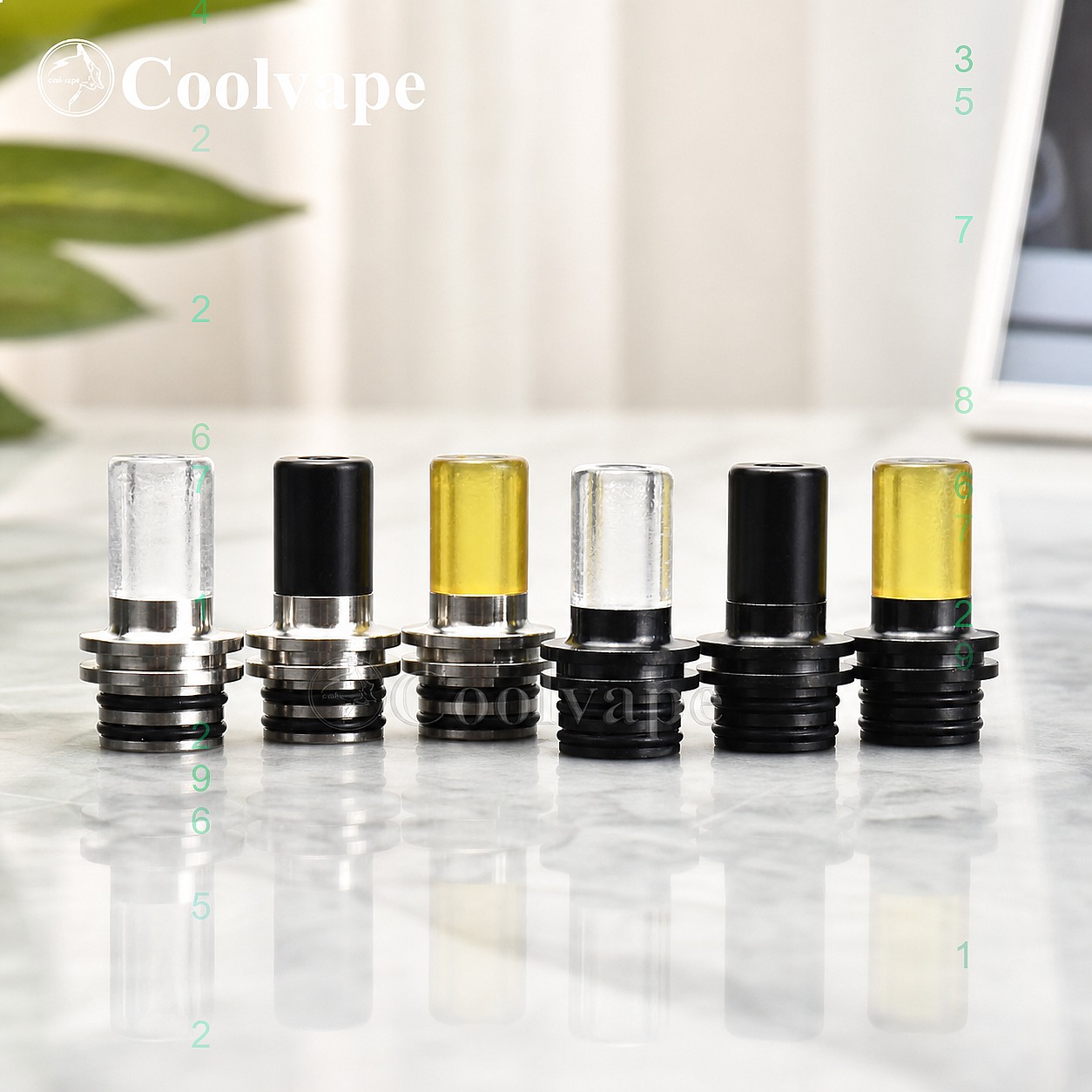 510 MTL Drip Tip Heat Resistan - Vape Accessory recensie en prijs