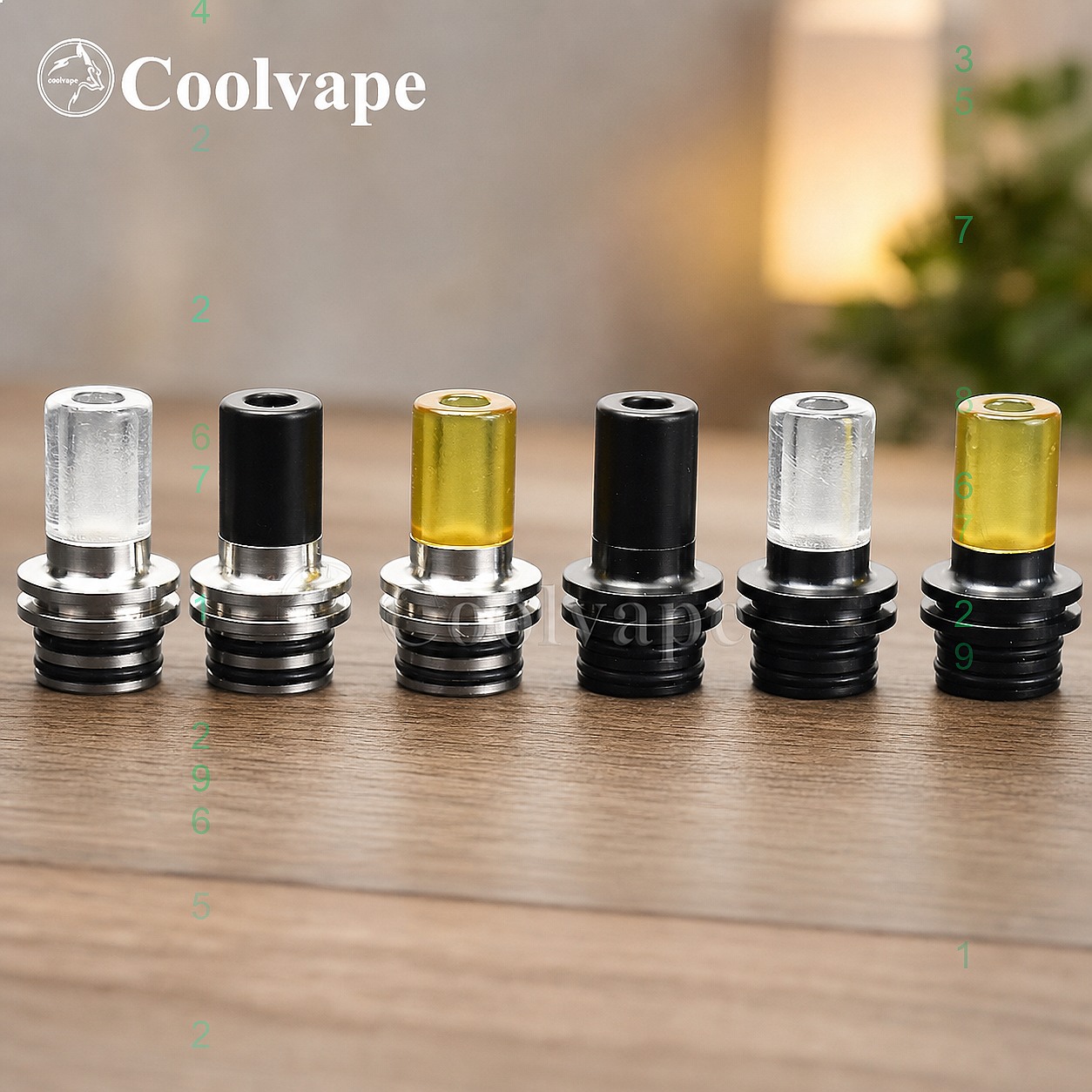 510 MTL Drip Tip Heat Resistan - Vape Accessory recensie en prijs