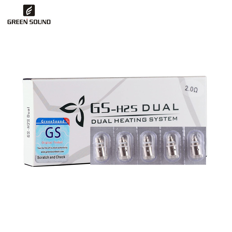 5pcs/pack Genuine GS H2S Dual  - Vaping Area recensie en prijs