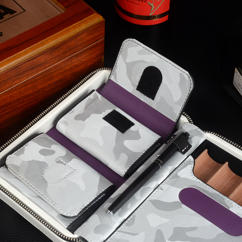 Leather Travel Cigar Case Hold - Vape Ring recensie en prijs
