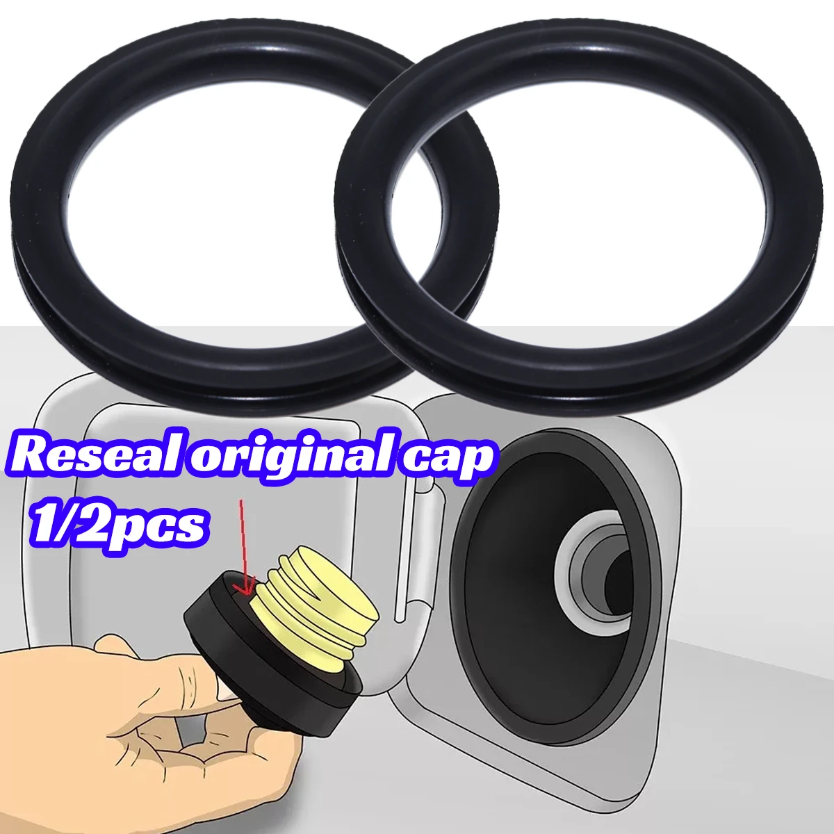 1/2pcs Tank Cap Seal for Audi  - Tank O-Ring Seal recensie en prijs