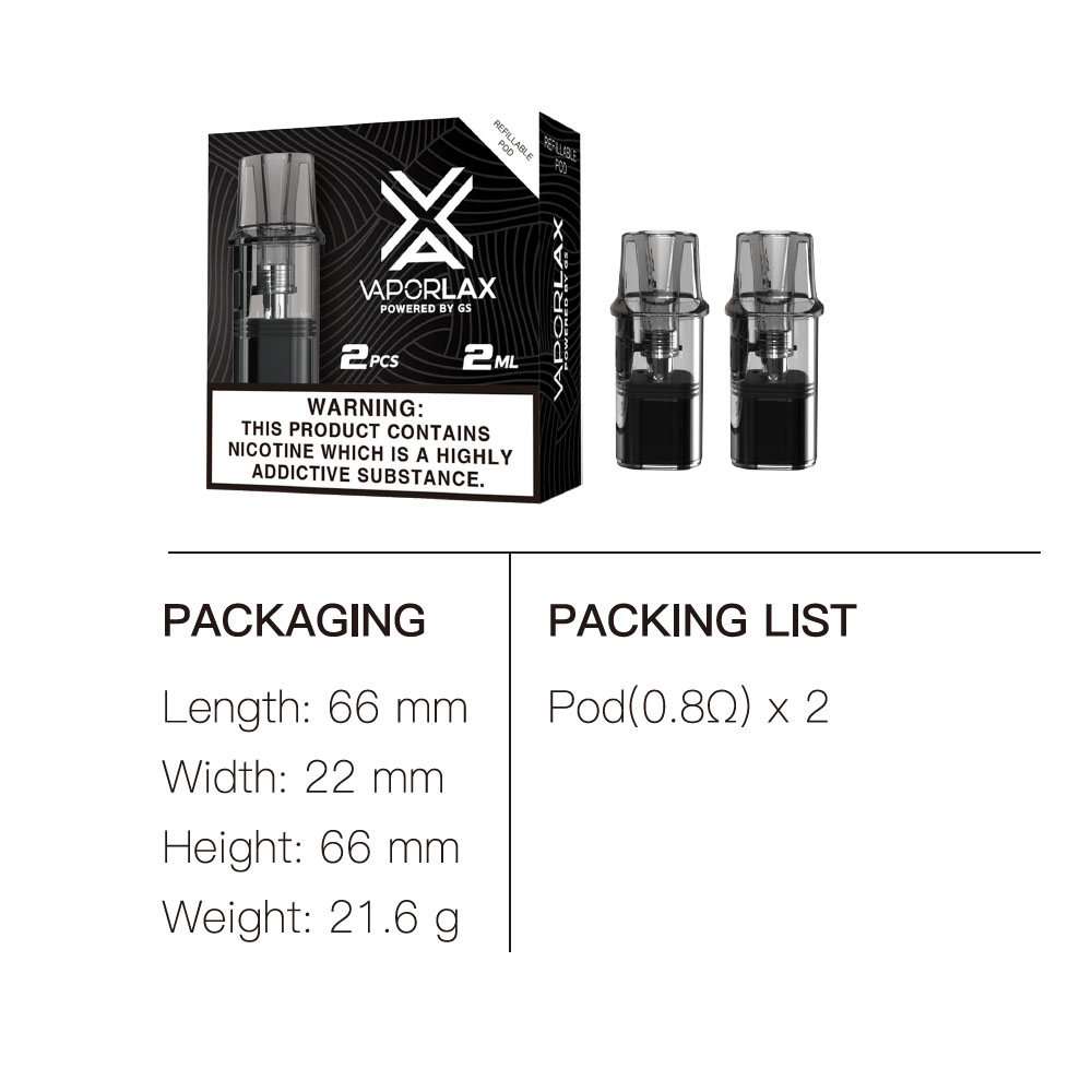 VaporLax Nano Cartridge 2ml wi - Vape Coil Replacement recensie en prijs