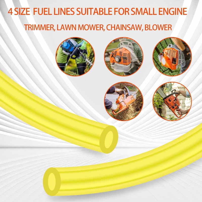 Yellow Fuel Line Hose Set 2x3. - Weed Vaping Accessories recensie en prijs
