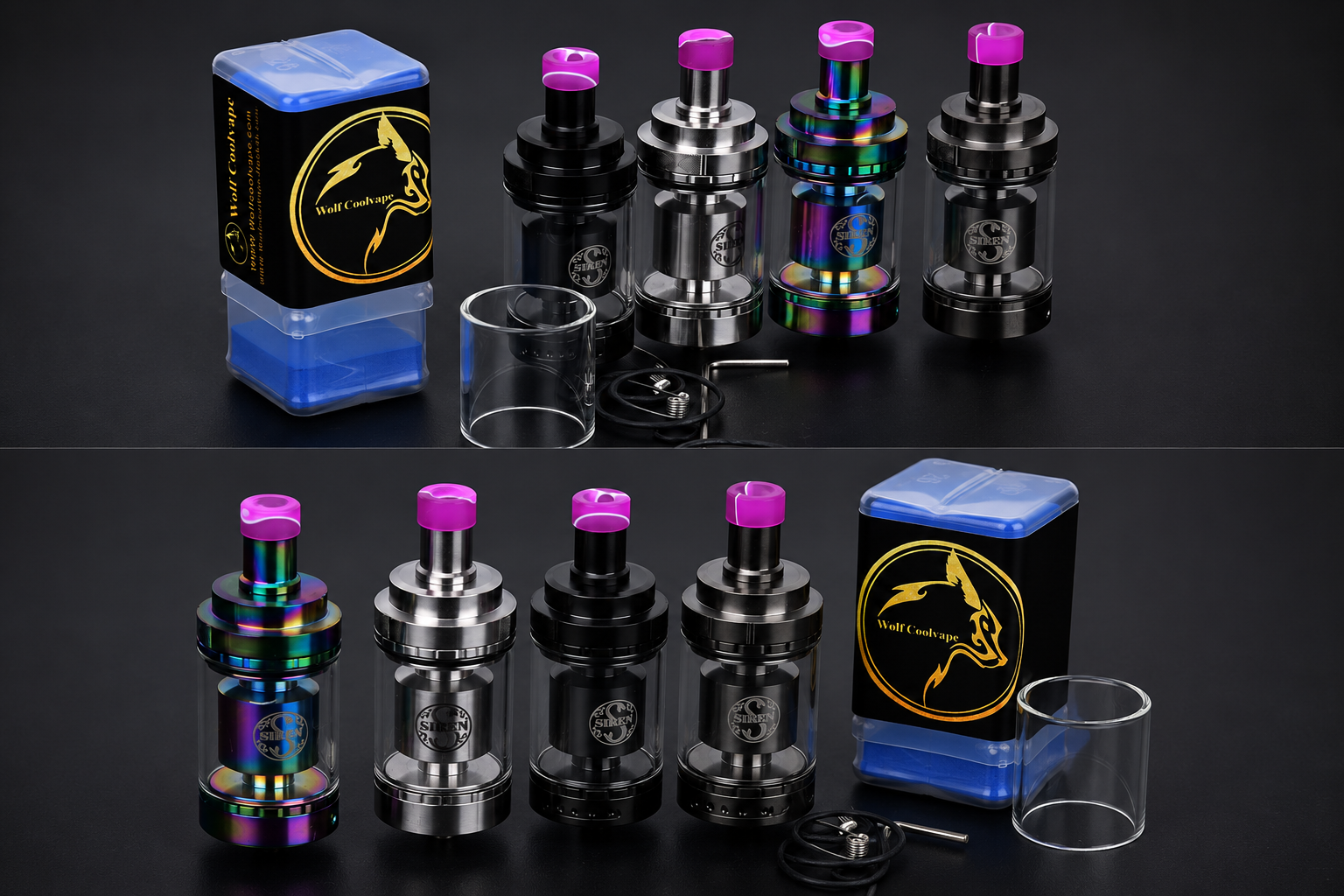 Best Siren V4 Vape RTA 510 dri - Vape Coil Replacement recensie en prijs