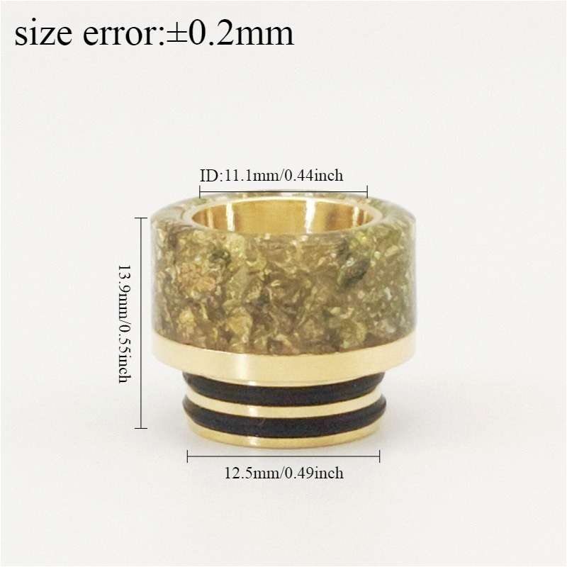 1PC Large Bore 810 Drip Tip St - Drip Tip Resin recensie en prijs