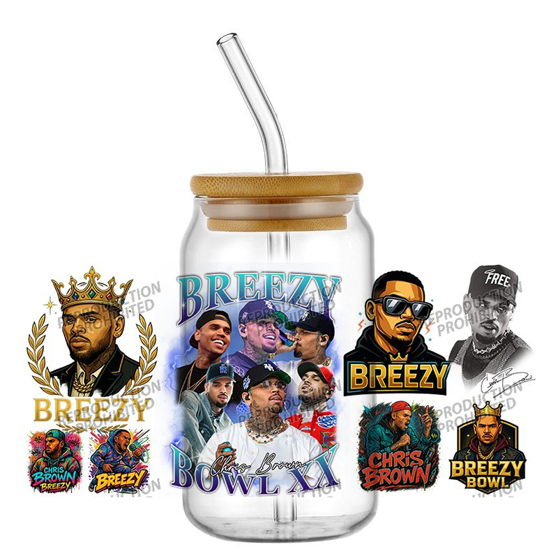 New Popular Singer Chris Brown - Rdta Tank Glass recensie en prijs