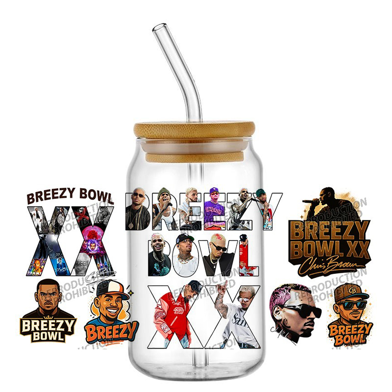 New Popular Singer Chris Brown - Rdta Tank Glass recensie en prijs