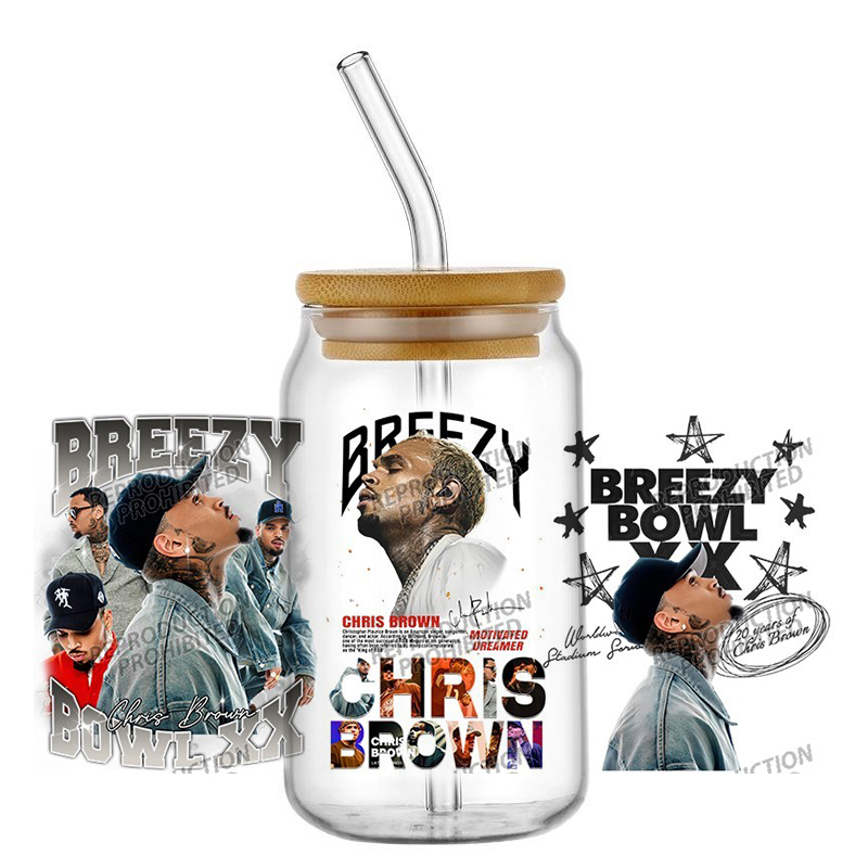 New Popular Singer Chris Brown - Rdta Tank Glass recensie en prijs