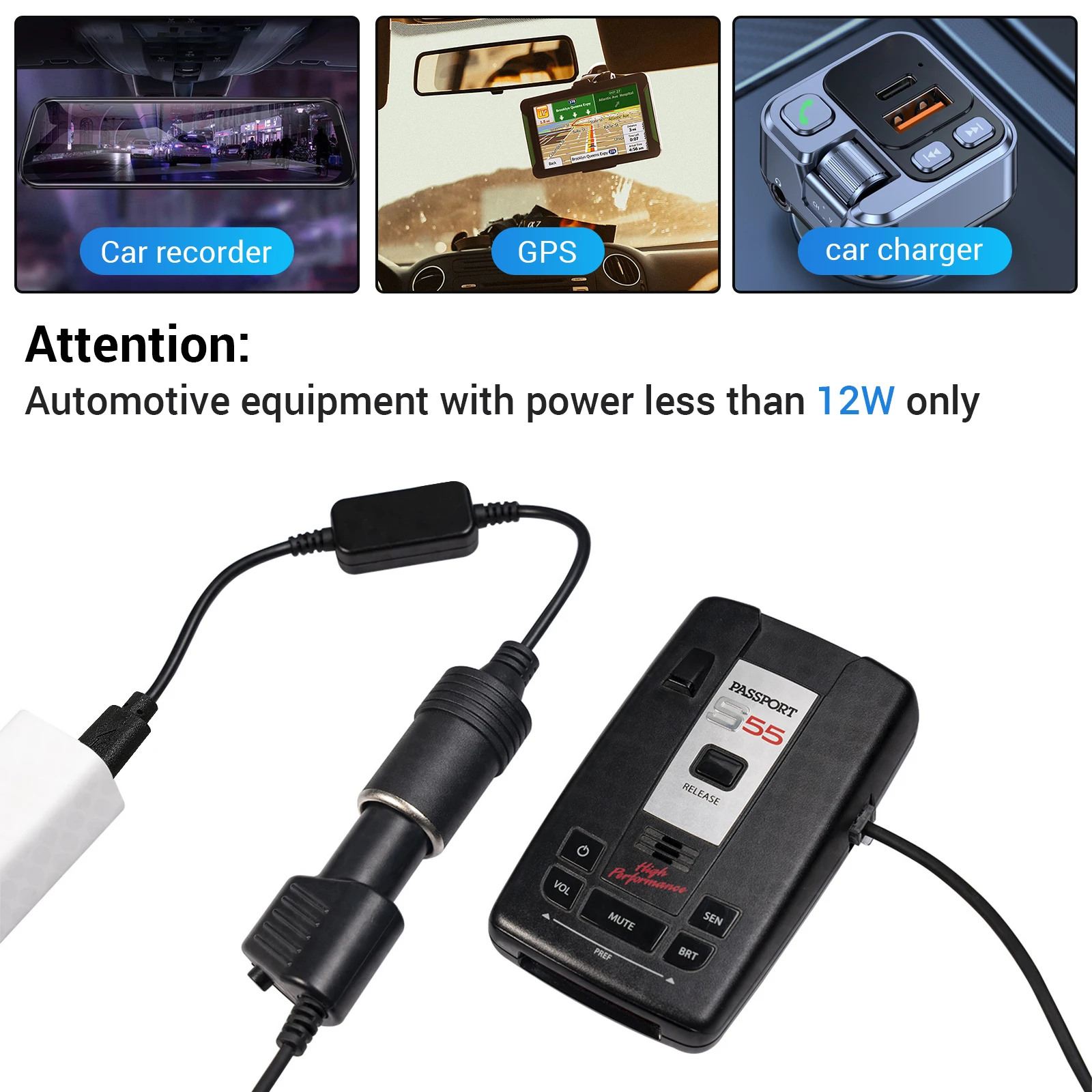 5V To 12V Converter Cable Exte - Accessories Experts Vape recensie en prijs