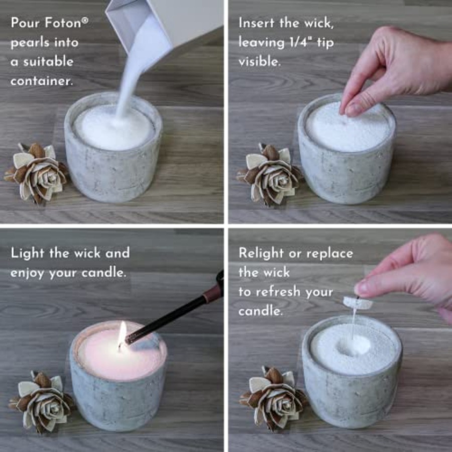 Pearled Candle 2