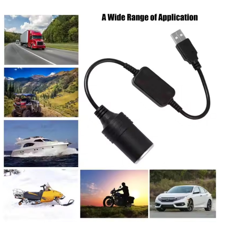 1pc 5V 2A USB To 12V Cigarette - Vape Accessory recensie en prijs