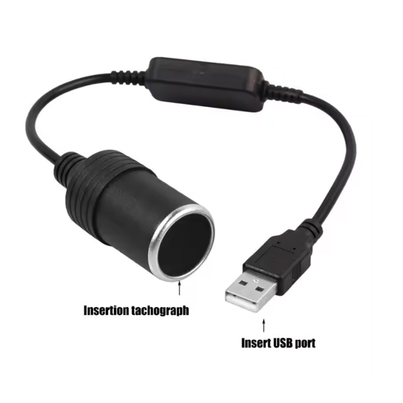 1pc 5V 2A USB To 12V Cigarette - Vape Accessory recensie en prijs