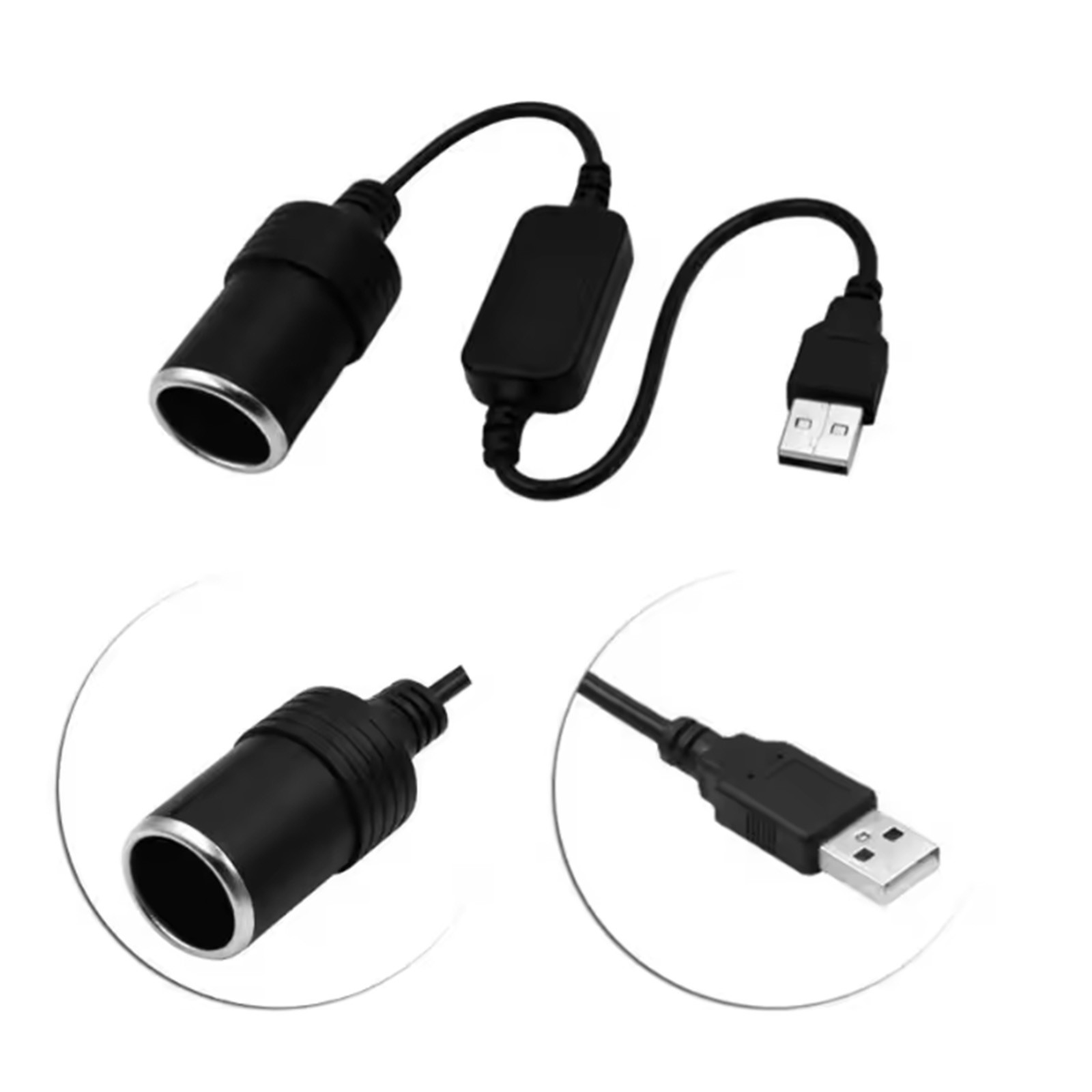 1pc 5V 2A USB To 12V Cigarette - Vape Accessory recensie en prijs