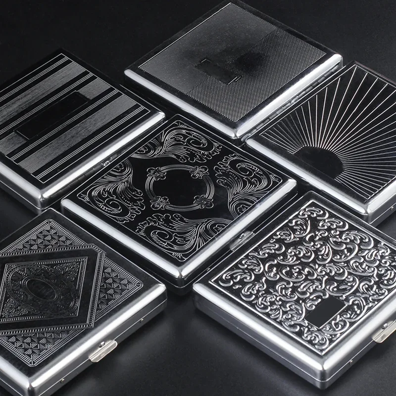 Metal Cigarette box stainless  - Smoking & Vaping Accessories recensie en prijs