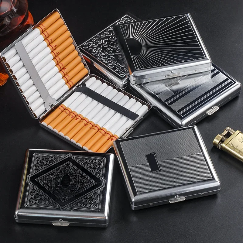 Metal Cigarette box stainless  - Smoking & Vaping Accessories recensie en prijs