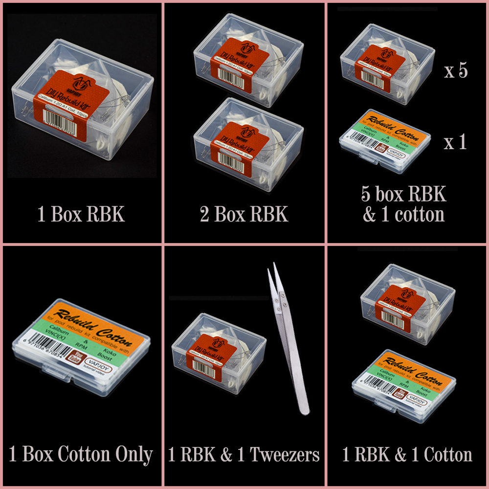 Original VAPJOY DIY Rebuild Ki - Vape Coil Replacement recensie en prijs