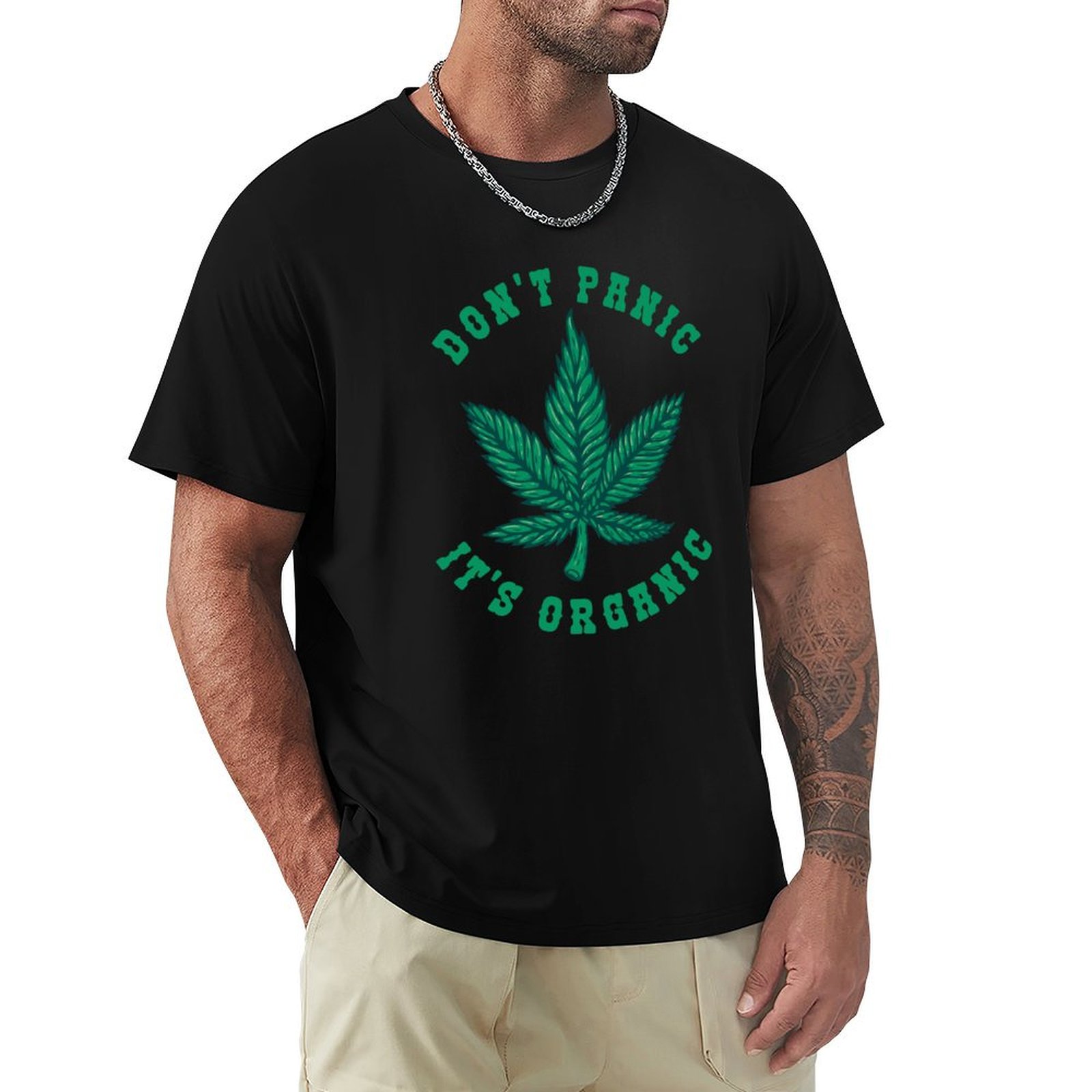 Dont panic its organic T-Shirt - Cotton Wick Organic recensie en prijs