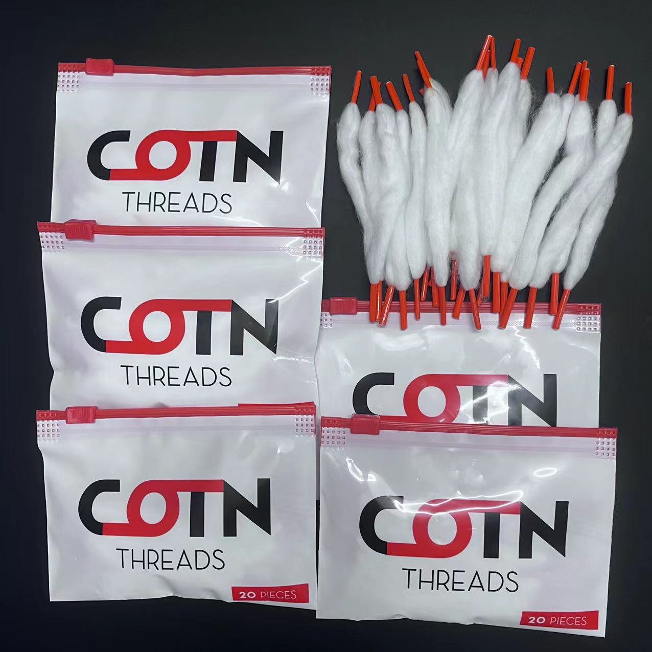 100/60/20pcs Prebuilt Wire Coi - Cotton Wick Organic recensie en prijs