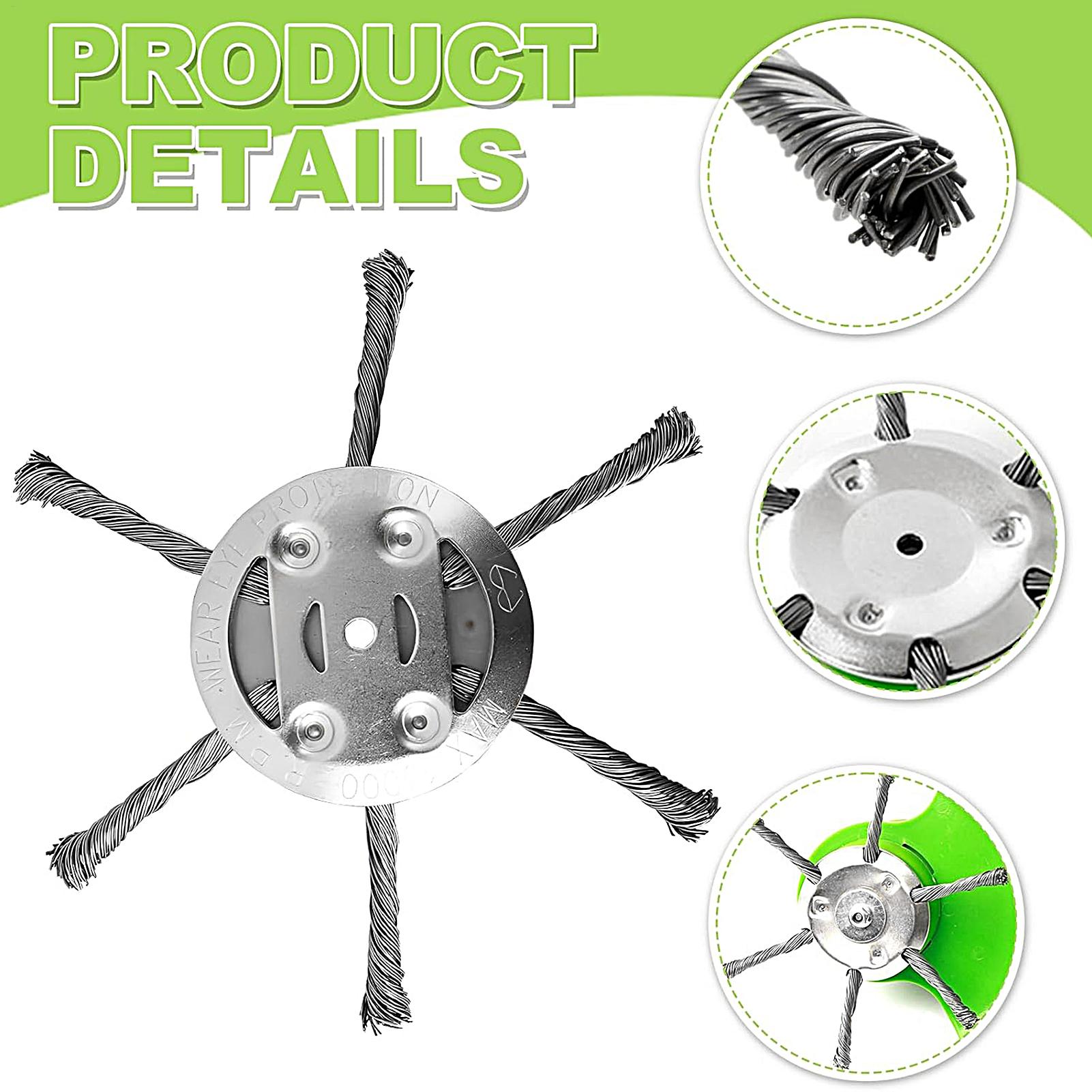 Steel Grass Trimmer Head Cutte - Dry Herb Vaping Accessories recensie en prijs