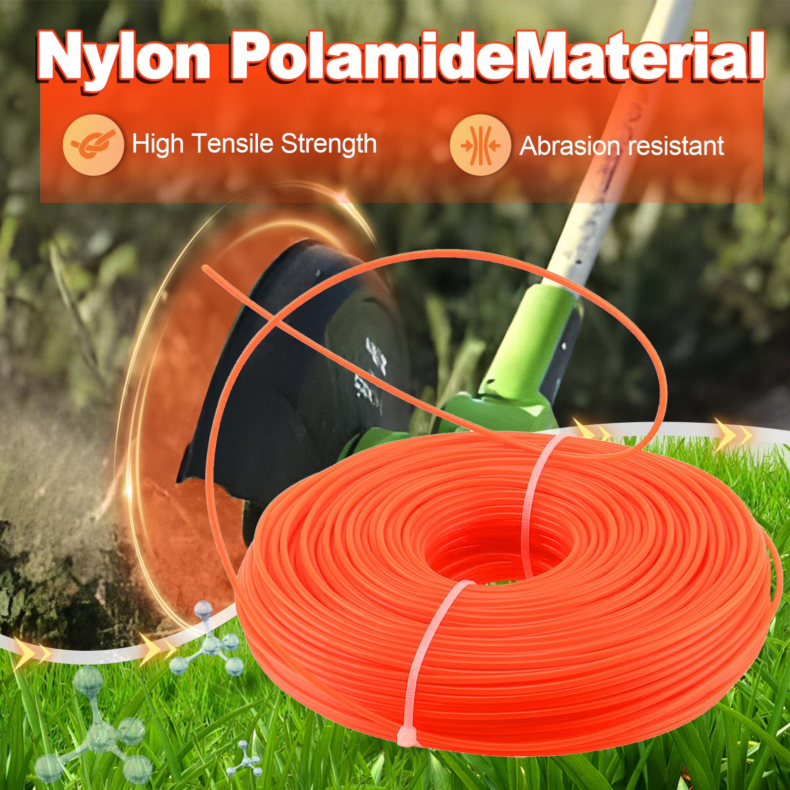 1.6mm～3mm*15M Round Nylon Trim - Dry Herb Vaping Accessories recensie en prijs