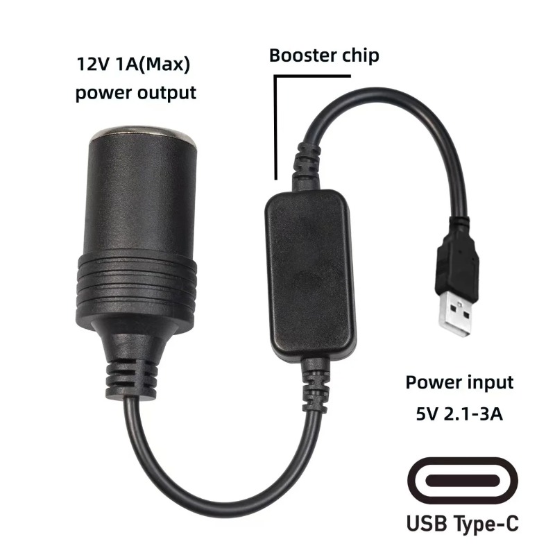 5V 2A USB To 12V Cigarette Lig - Accessories Experts Vape recensie en prijs