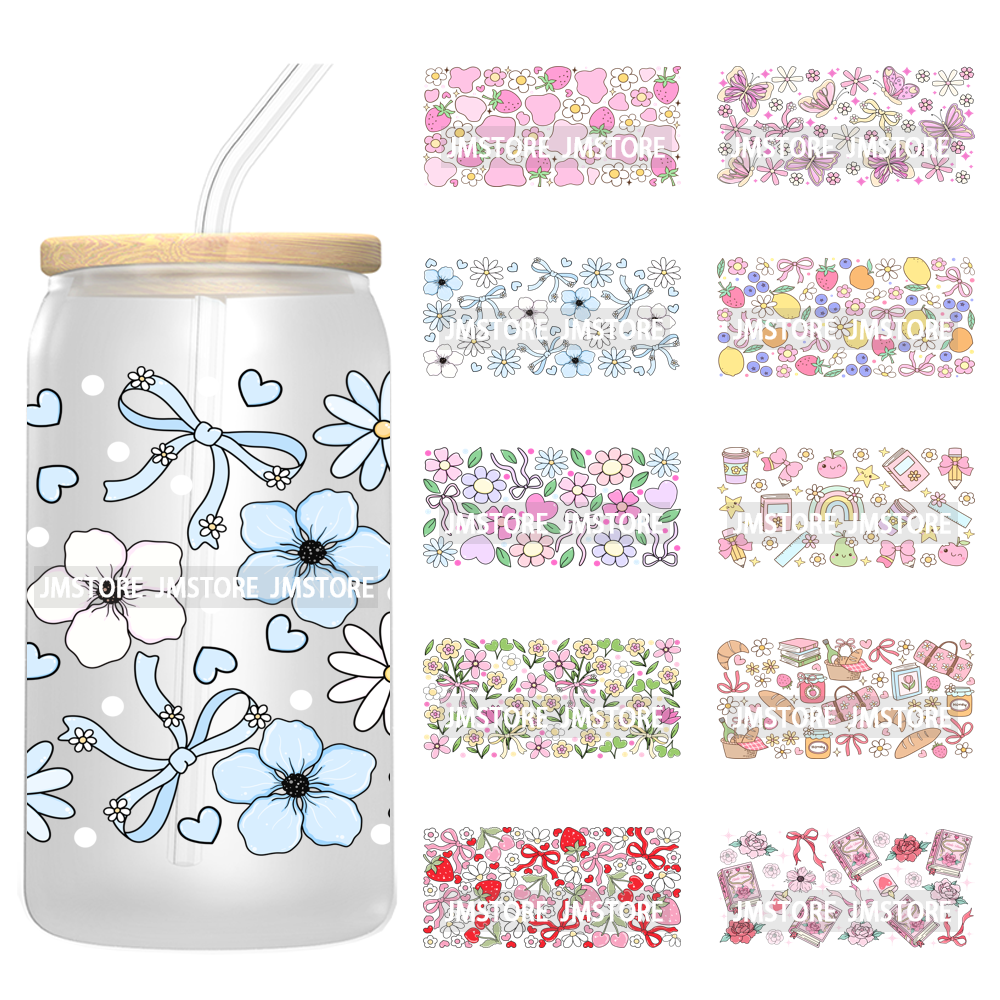 Trendy Coquette Bow Ribbon Flo - Rdta Tank Glass recensie en prijs