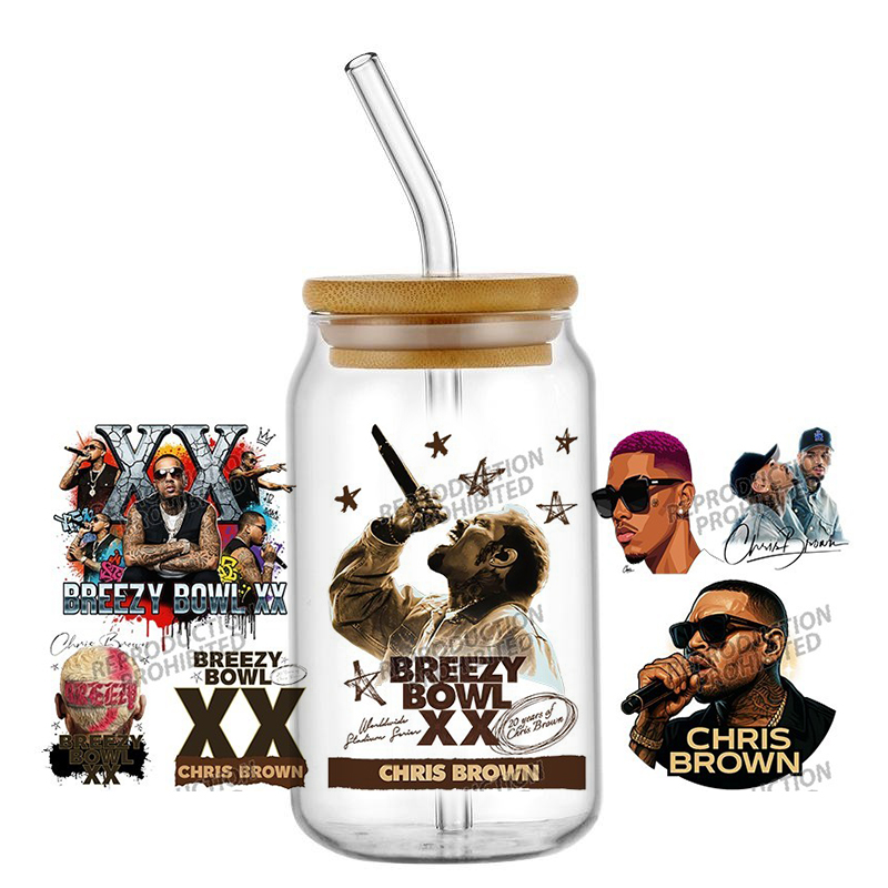 Popular Singer Chris Brown Pat - Rdta Tank Glass recensie en prijs