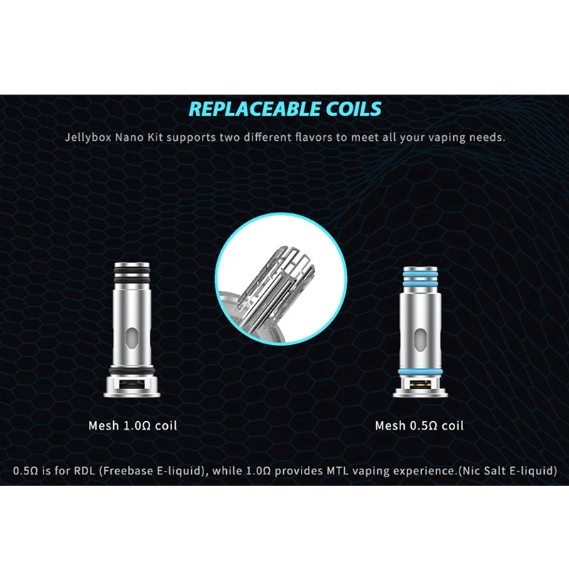 Original Rincoe Jellybox Nano  - Vape Coil Replacement recensie en prijs